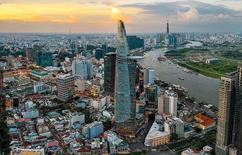 Một góc thành phố Hồ Chí Minh