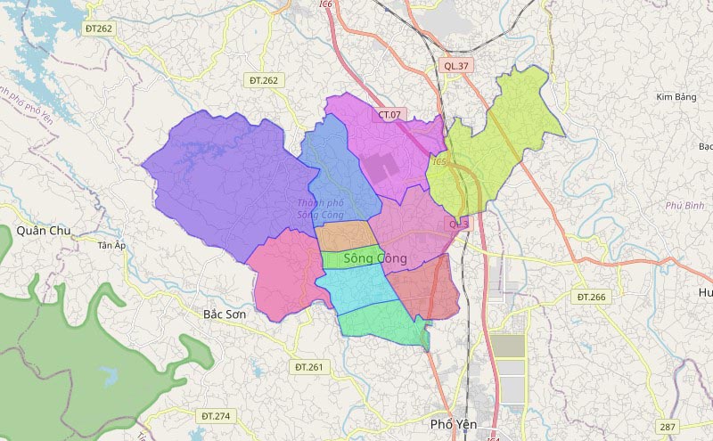thành phố Sông Công